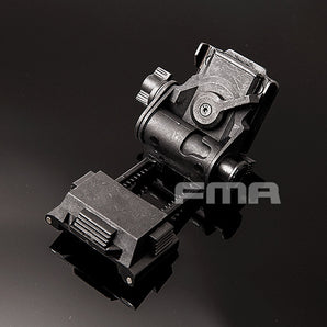 FMA L4G24 Nylon Helmet Mount for NVG PVS-15 / 18 - Black