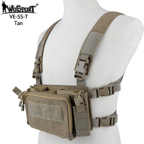 WST Tactical Chest rig D3CRM - TAN