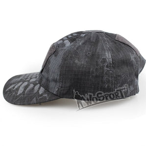 Camouflage Baseball Cap - Black