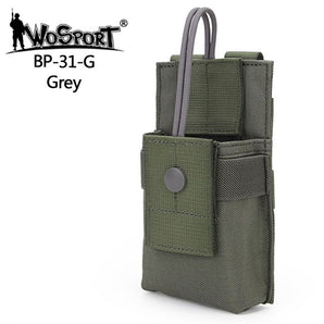 MOLLE Small Radio Pouch - Grey