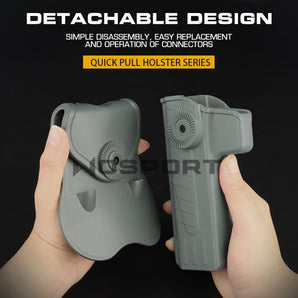 WST Belt Holster Hi-Capa, Right Hand - Green