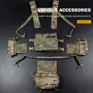 WST Tactical Micro Chest Rig MK4 - Black