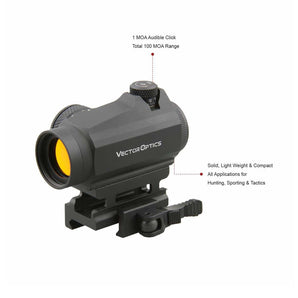 Red Dot MAVERICK Gen II, QD mount - BLACK