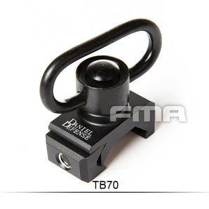 FMA 360° DD QD Sling Swivel RIS Mount - Black