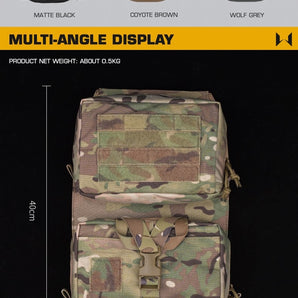 WST Scarab Tactical Molle Backplate - Ranger Green