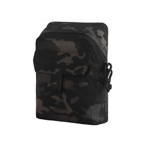 WST Multifunctional Molle Pouch GP with Zipper - MC Black