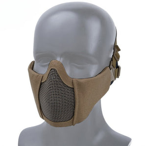 WST MINI Steel Mesh Mask, Children / Ladies - Tan