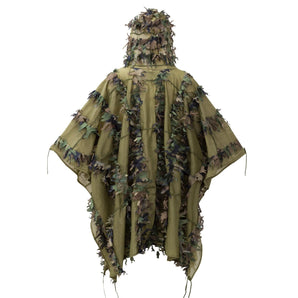 HELIKON 3D Ghillie Poncho - US Woodland