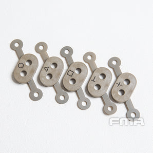 FMA PEQ Laser Pattern Generator Caps Gen2, 5 Patterns - Tan