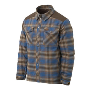 HELIKON WINTER WARDEN Shirt, Long Sleeve - Forest Blue Plaid