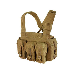 7 Pockets Chest Rig - Coyote