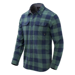 GreyMan Shirt - Moss Green Checkered