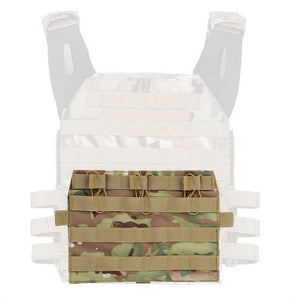 JPC vest 2.0 front accessory package standard triple package - TAN