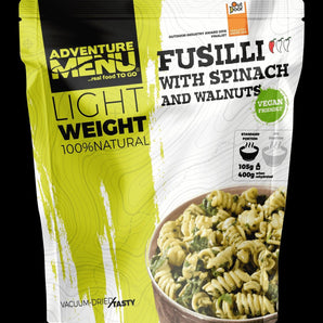 Lightweight Fusilli with spinach and walnuts (VEGAN) 400g