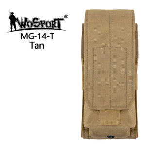 MOLLE Single M4 magazine storage bag/Pouch - TAN