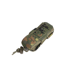 Novritsch open molle pouch for SMG magazine - Flecktarn