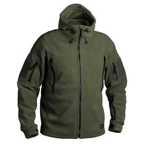 Patriot Heavy Fleece Jacket Olive Green