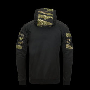 ROGUE Hoodie (FullZip) - Black / MultiCam(R) Black