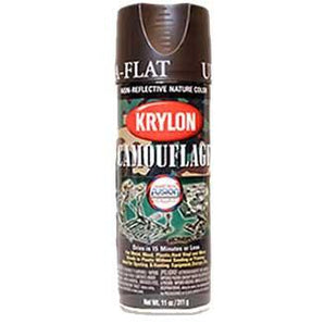 Spray camouflage paints KRYLON - brown