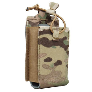 SRMP MOLLE Open Single M4 magazine storage bag/Pouch - Grey