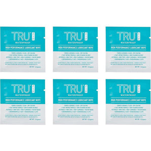 TRU(R) Zip High Performance Lubricant Wipes - 6 Pack