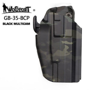 Universal belt holster GB35 Full size (Glock 17, P226, M92F) - MC Black