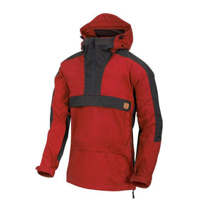 WOODSMAN Anorak Jacket(R) - Crimson Sky / Ash Grey