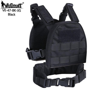 WST Child Tactical Vest - Black